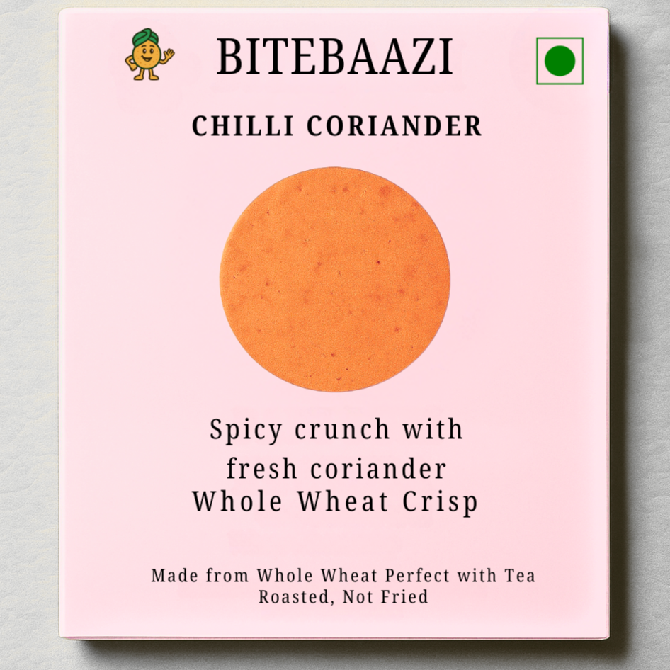 Tiny Chilli Coriander Khakhra