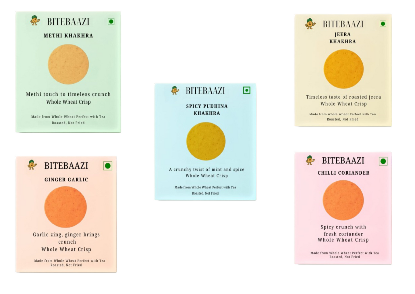 Combo Tiny Khakra (all flavours)