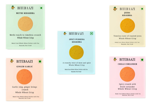 Combo Tiny Khakra (all flavours)